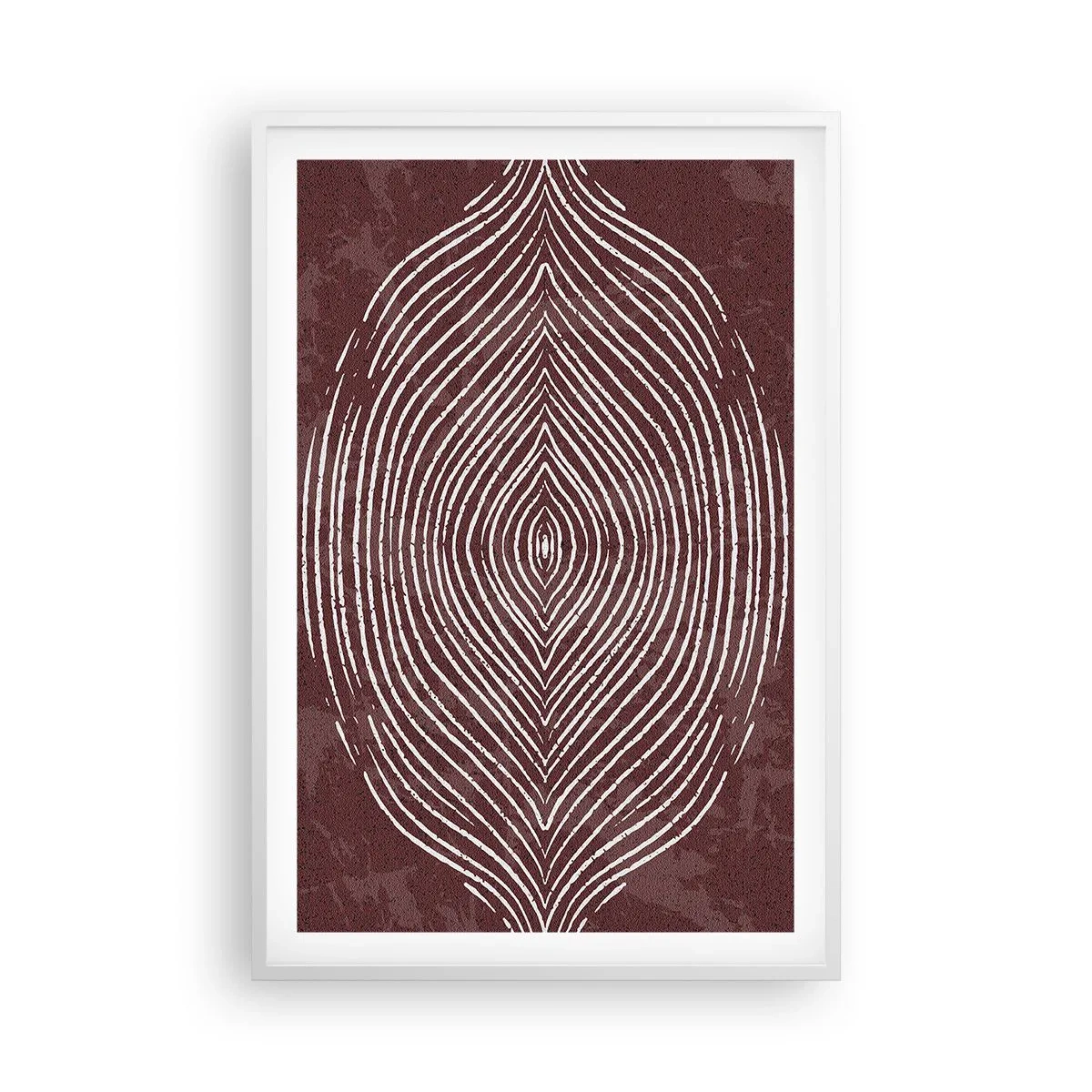 Poster în ramă albă - Spațiul vorbește - 61x91 cm