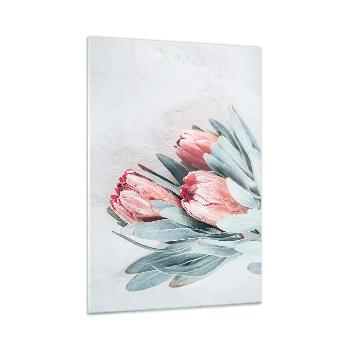 Tablou pe sticlă - Rușinate de propria lor frumusețe - 50x70 cm