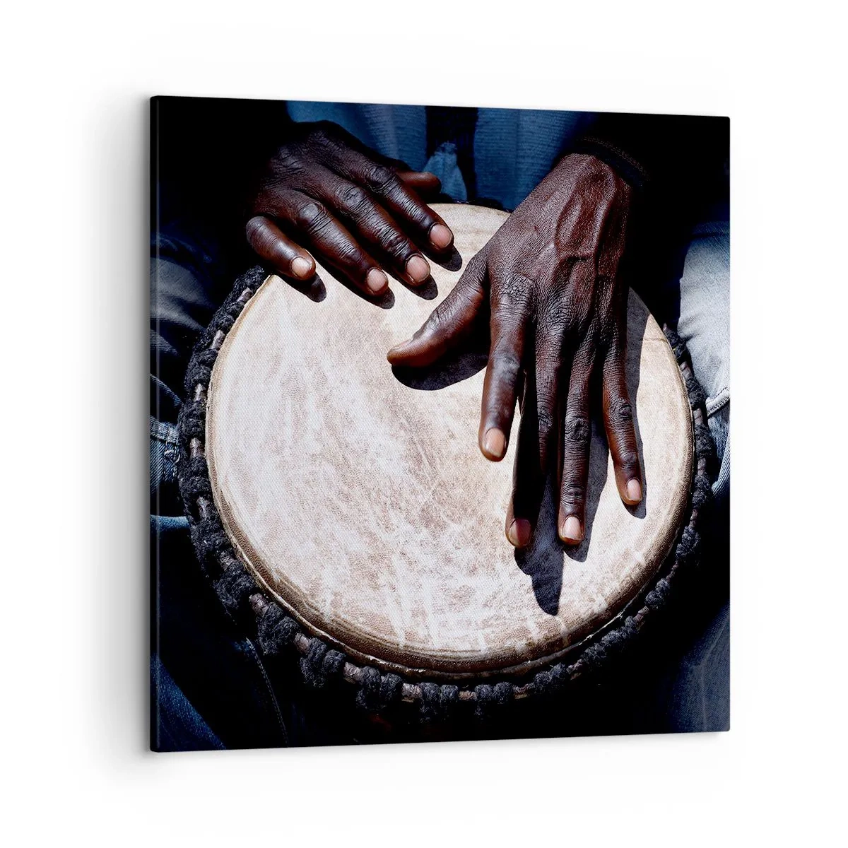 Tablou pe pânză - Trăiește în ritmul tău - 50x50 cm