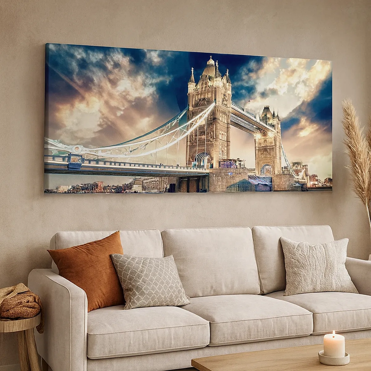 Tablou pe pânză - Un monument al imperiului victorian - 30x30 cm