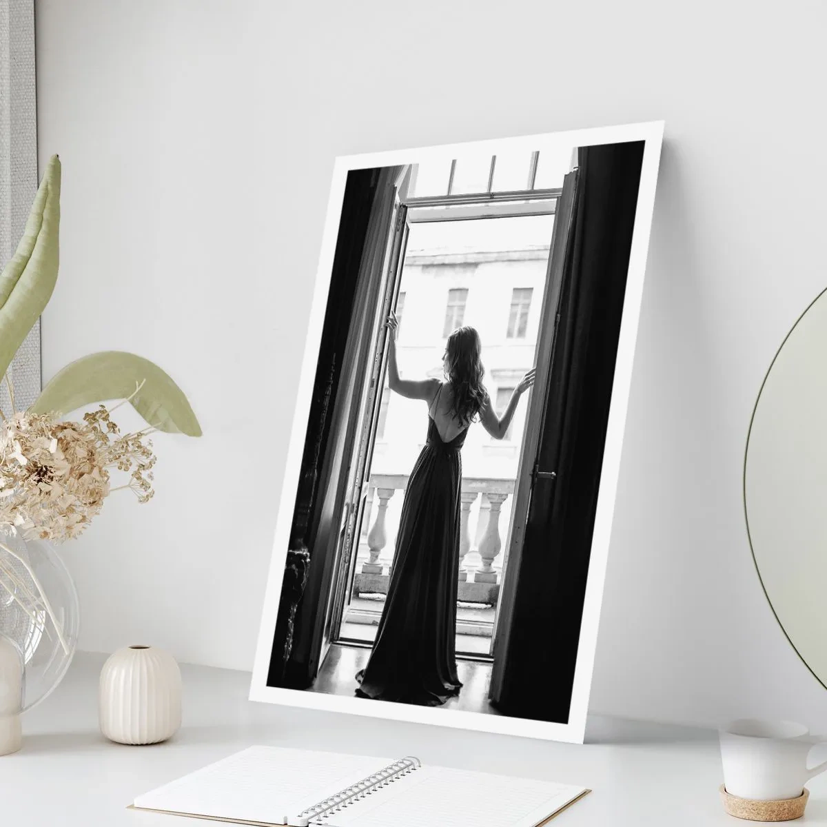 Poster - Splendoare alb-negru - 70x100 cm