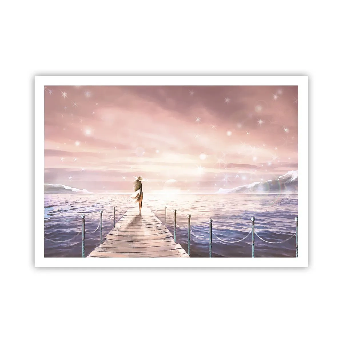 Poster - În lumina unui vis - 100x70 cm