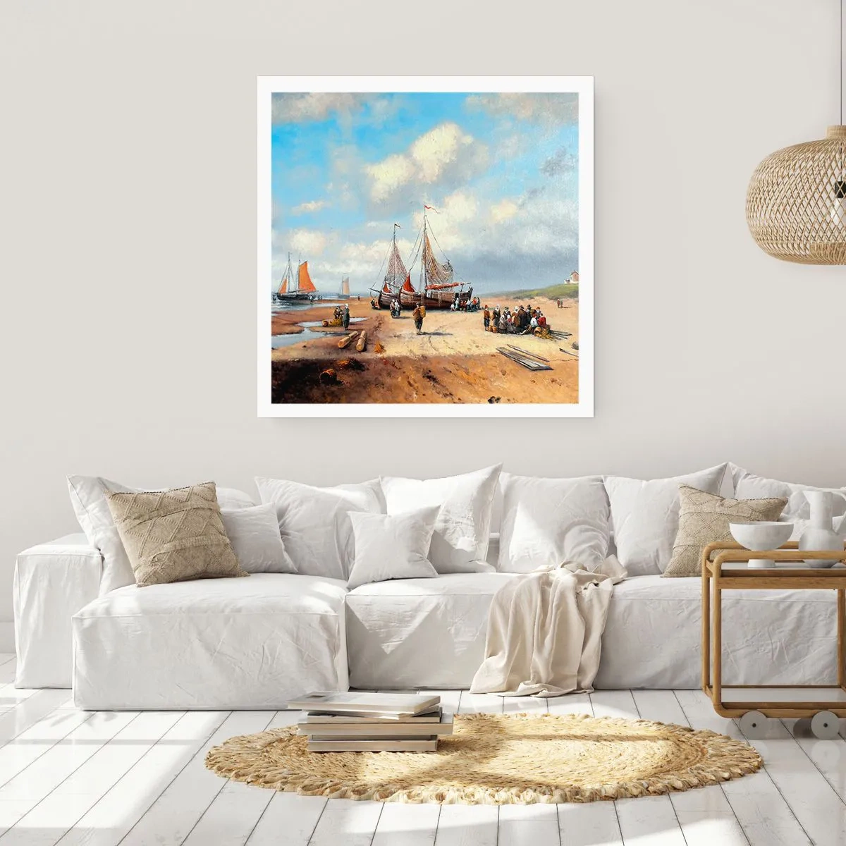 Poster - Pescuit de succes - 50x50 cm