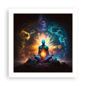 Poster - Liniște cosmică - 50x50 cm