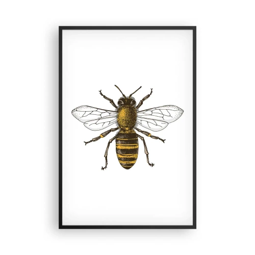 Poster în ramă neagră - Frumoasă și bună - 61x91 cm