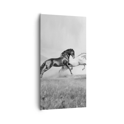 Tablou pe pânză - Îngeri și demoni - 65x120 cm