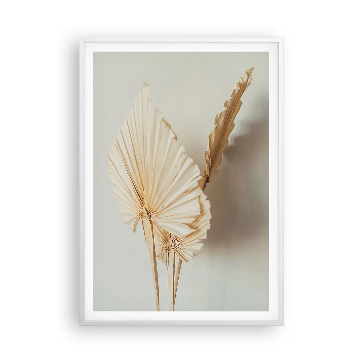 Poster în ramă albă - Când este nevoie de ușurare - 70x100 cm