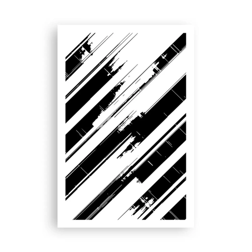 Poster - Compoziție intensă și dinamică - 61x91 cm