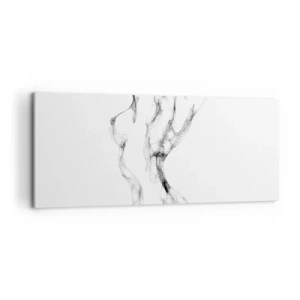 Tablou pe pânză - Frumoasa și puternică - 100x40 cm