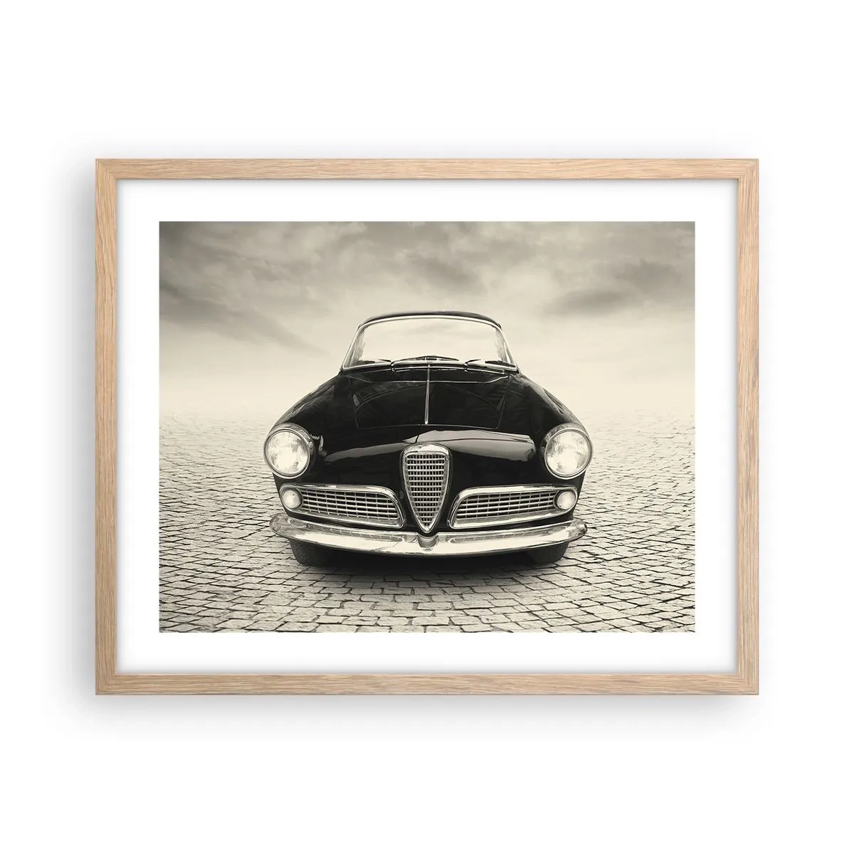 Poster în ramă de stejar deschis - Și cum să nu mă iubești? - 50x40 cm