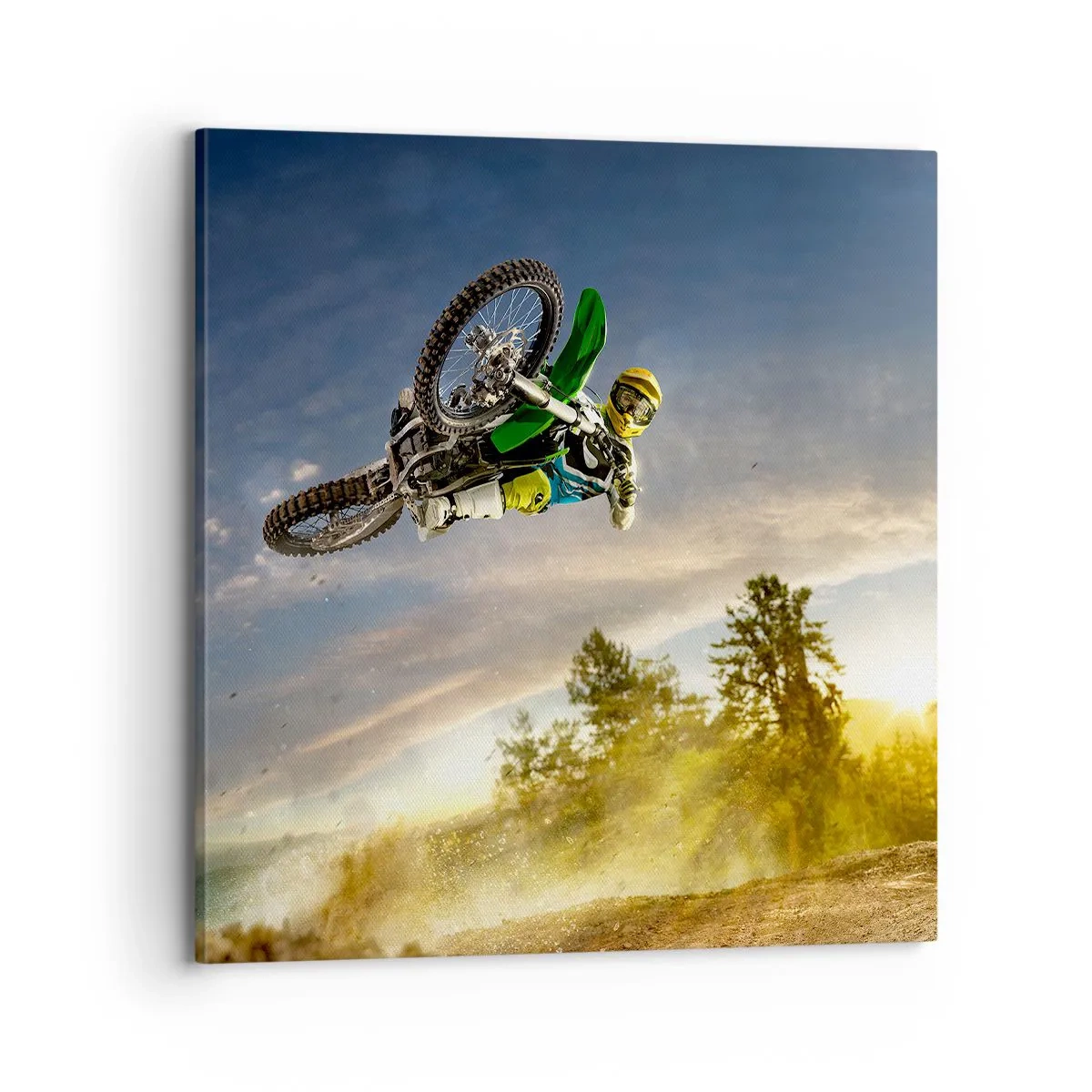 Tablou pe pânză - Porniți emoțiile! - 70x70 cm