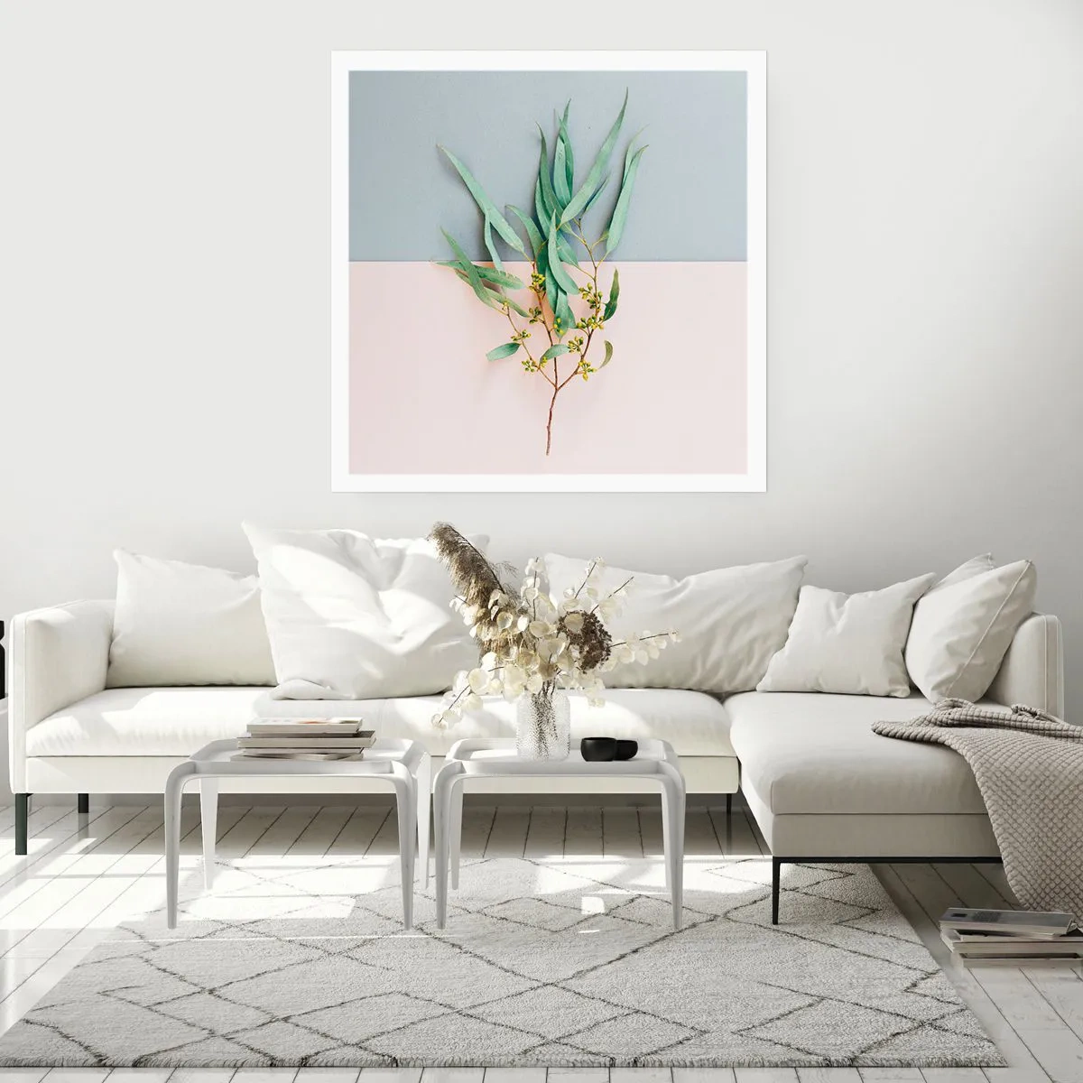 Poster - Subtilitate pastelată - 30x30 cm