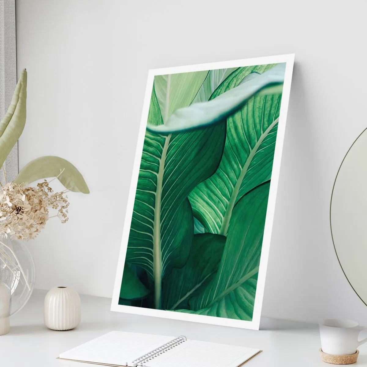 Poster - Viață intensă în verde - 70x100 cm