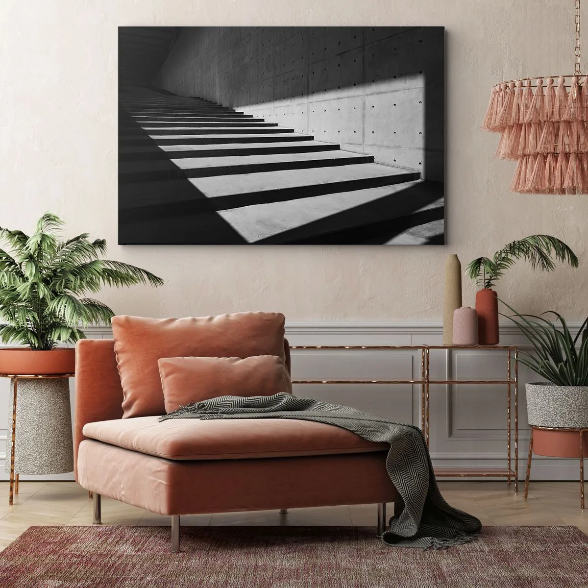 Tablou pe pânză - Frumusețea brută a modernismului - 100x70 cm