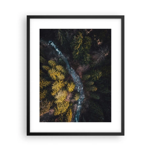 Poster în ramă neagră - Rapid și mai rapid - 40x50 cm