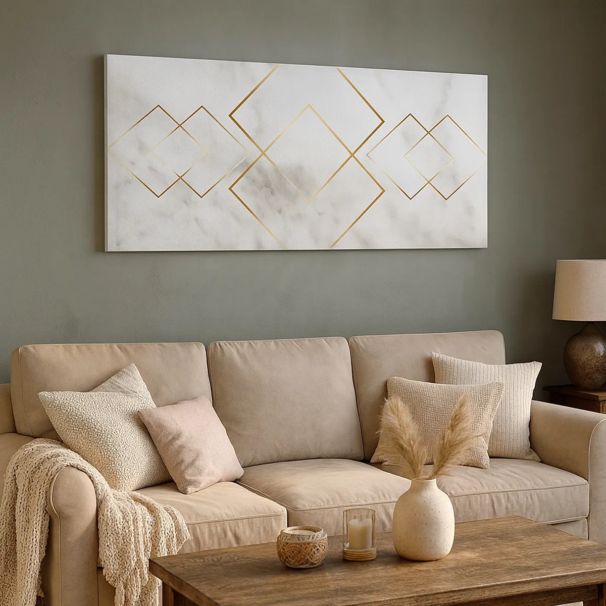 Tablou pe pânză - Vedere spre infinit - 30x30 cm