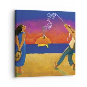 Tablou pe pânză - Mai mult decât o stea din cer - 30x30 cm
