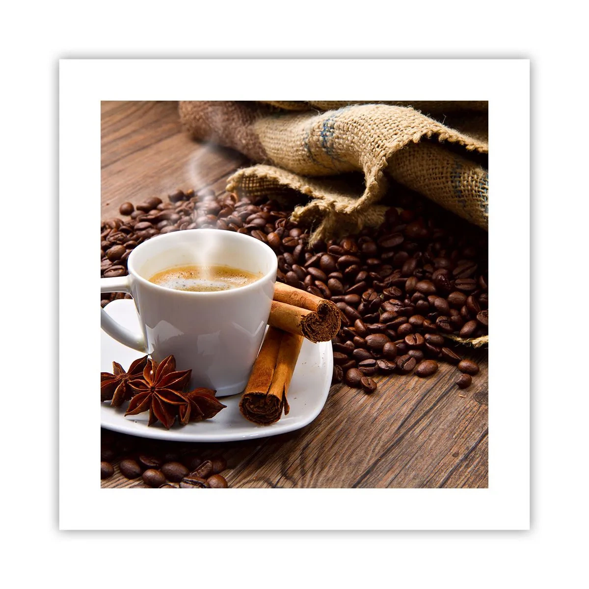 Poster - Gust și aromă de mirodenii - 40x40 cm