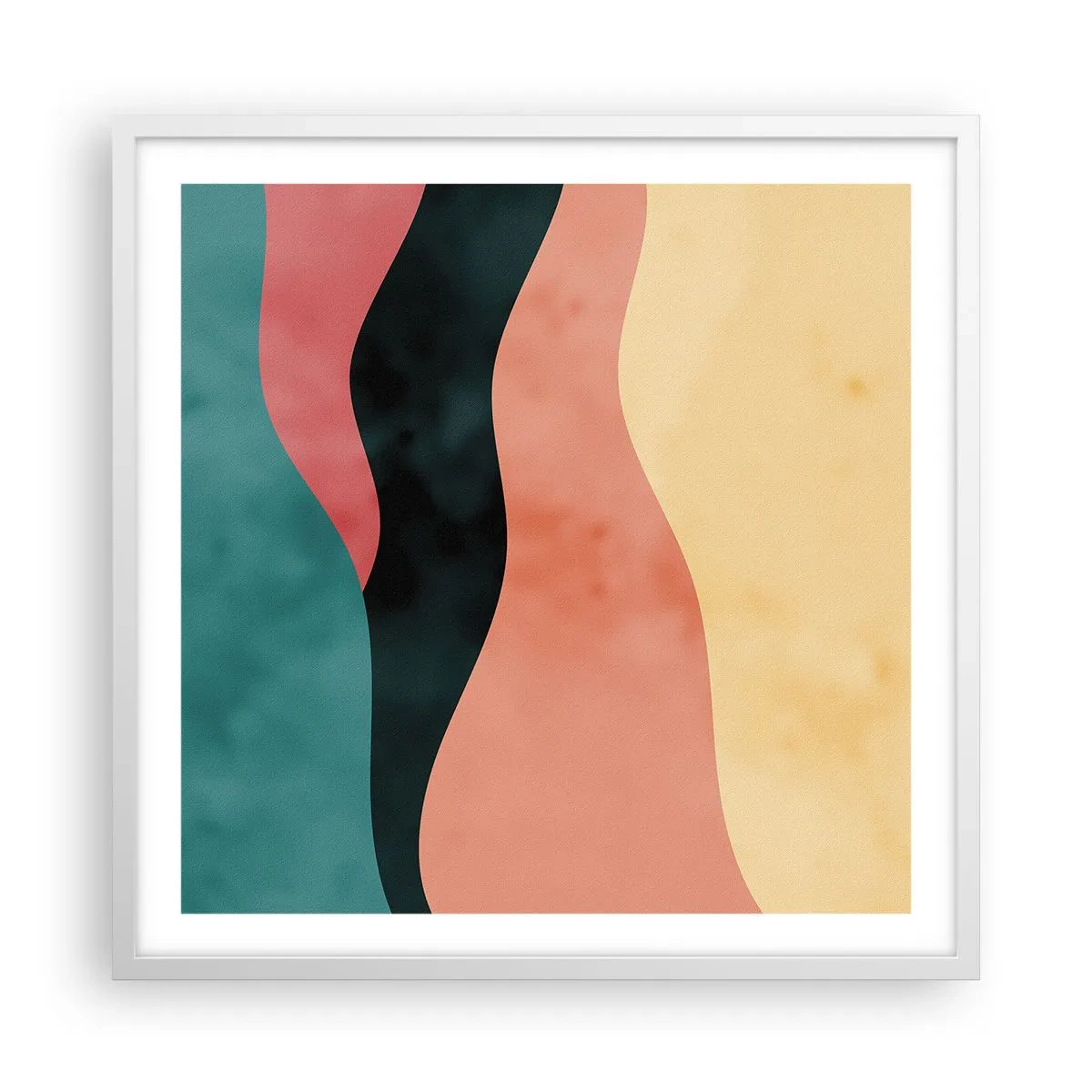 Poster în ramă albă - Neconformitate compatibilă - 60x60 cm