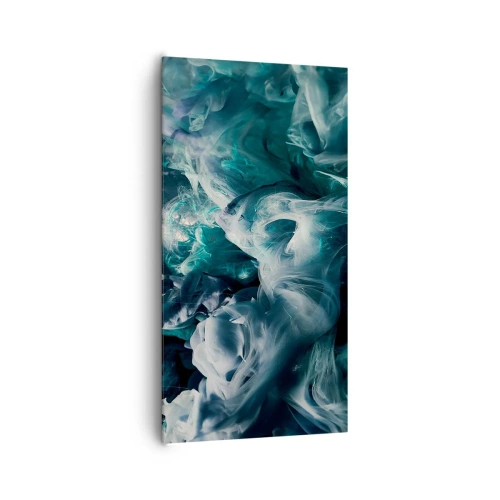 Tablou pe pânză - Mișcarea culorilor - 65x120 cm