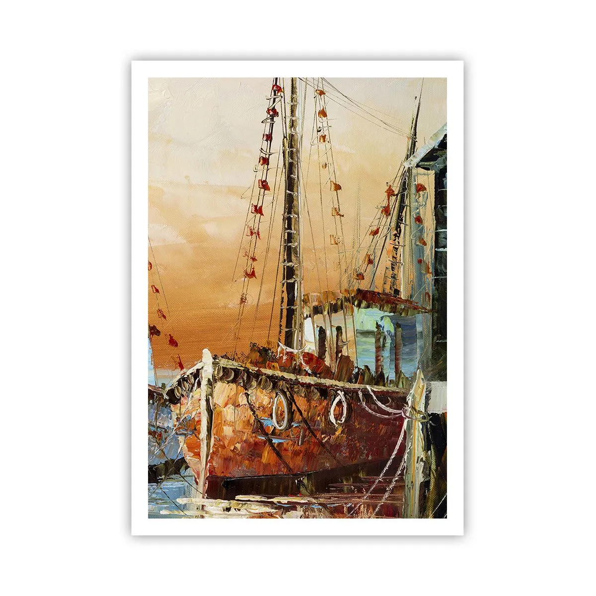 Poster - Întoarcere pașnică - 70x100 cm