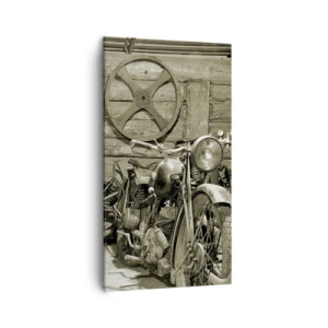 Tablou pe pânză - În șopronul unchiului Vlad - 45x80 cm