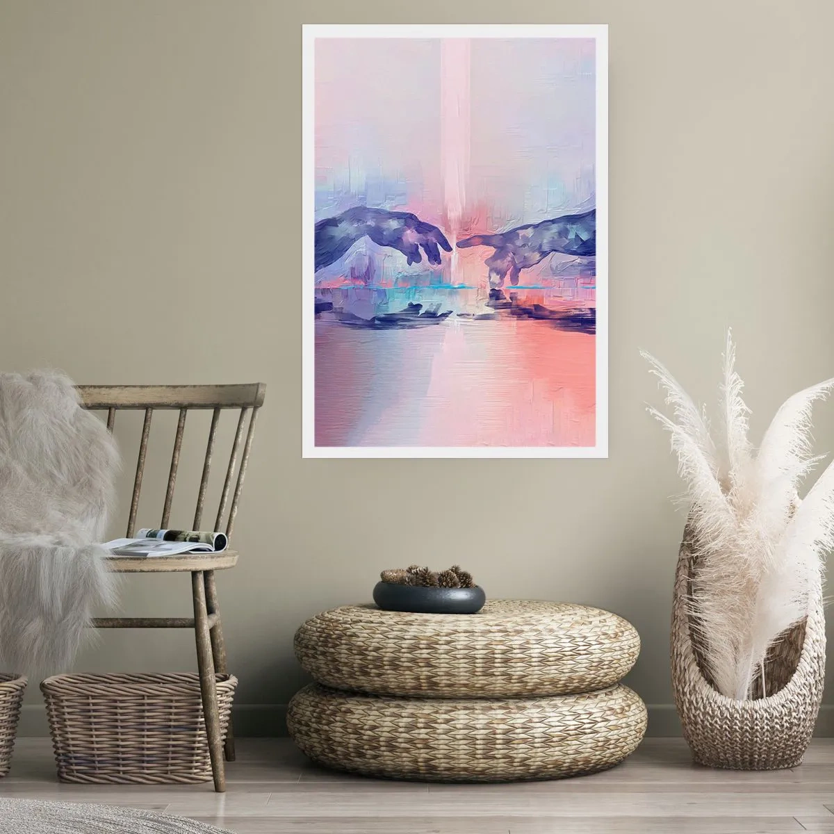 Poster - Scânteia divină a vieții - 50x70 cm