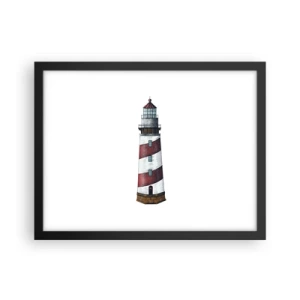 Poster în ramă neagră - Întotdeauna de veghe - 40x30 cm