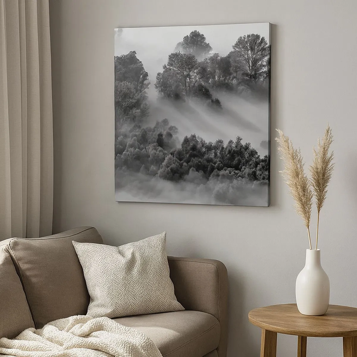 Tablou pe pânză - Trezindu-se din somn - 30x30 cm