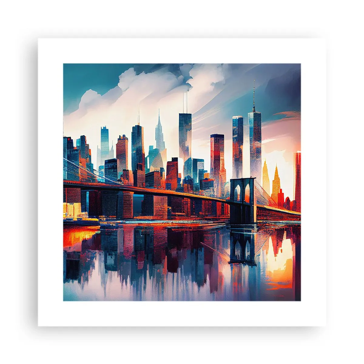 Poster - New York fenomenal - 40x40 cm