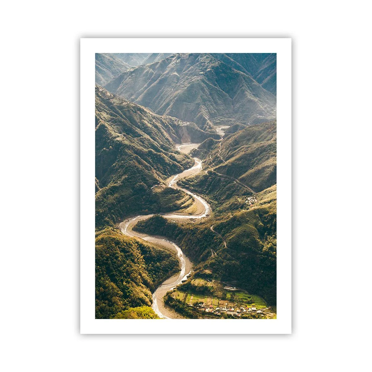 Poster - Direct din inima munților - 50x70 cm