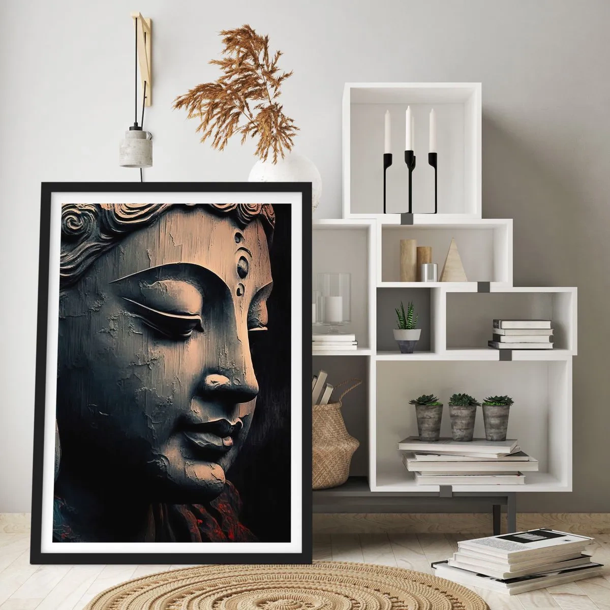 Poster în ramă neagră - În ton cu lumea - 61x91 cm