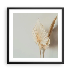 Poster în ramă neagră - Când este nevoie de ușurare - 50x50 cm