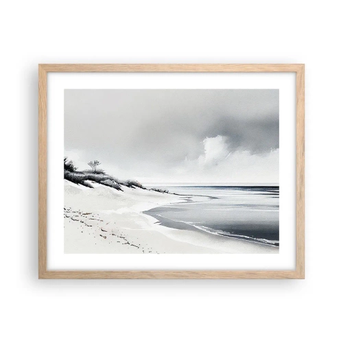 Poster în ramă de stejar deschis - Întotdeauna împreună - 50x40 cm