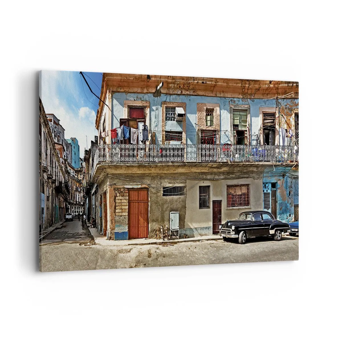 Tablou pe pânză - Sentimente cubaneze - 100x70 cm