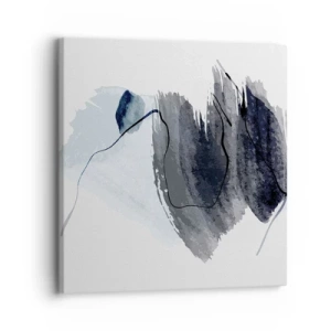 Tablou pe pânză - Intensitate și mișcare - 30x30 cm