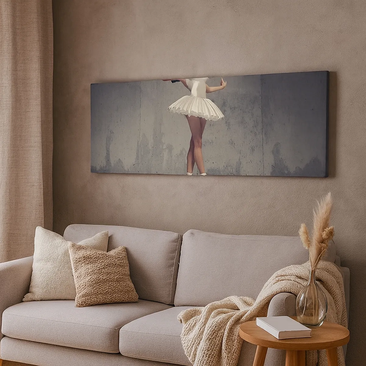 Tablou pe pânză - Ușoară ca o pasăre - 30x30 cm