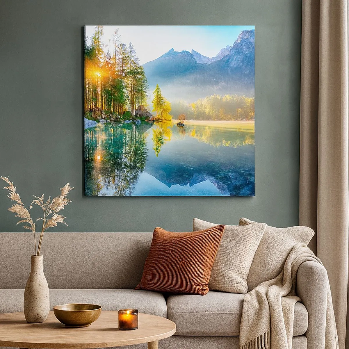 Tablou pe pânză - Maiestate și dulceață - 30x30 cm