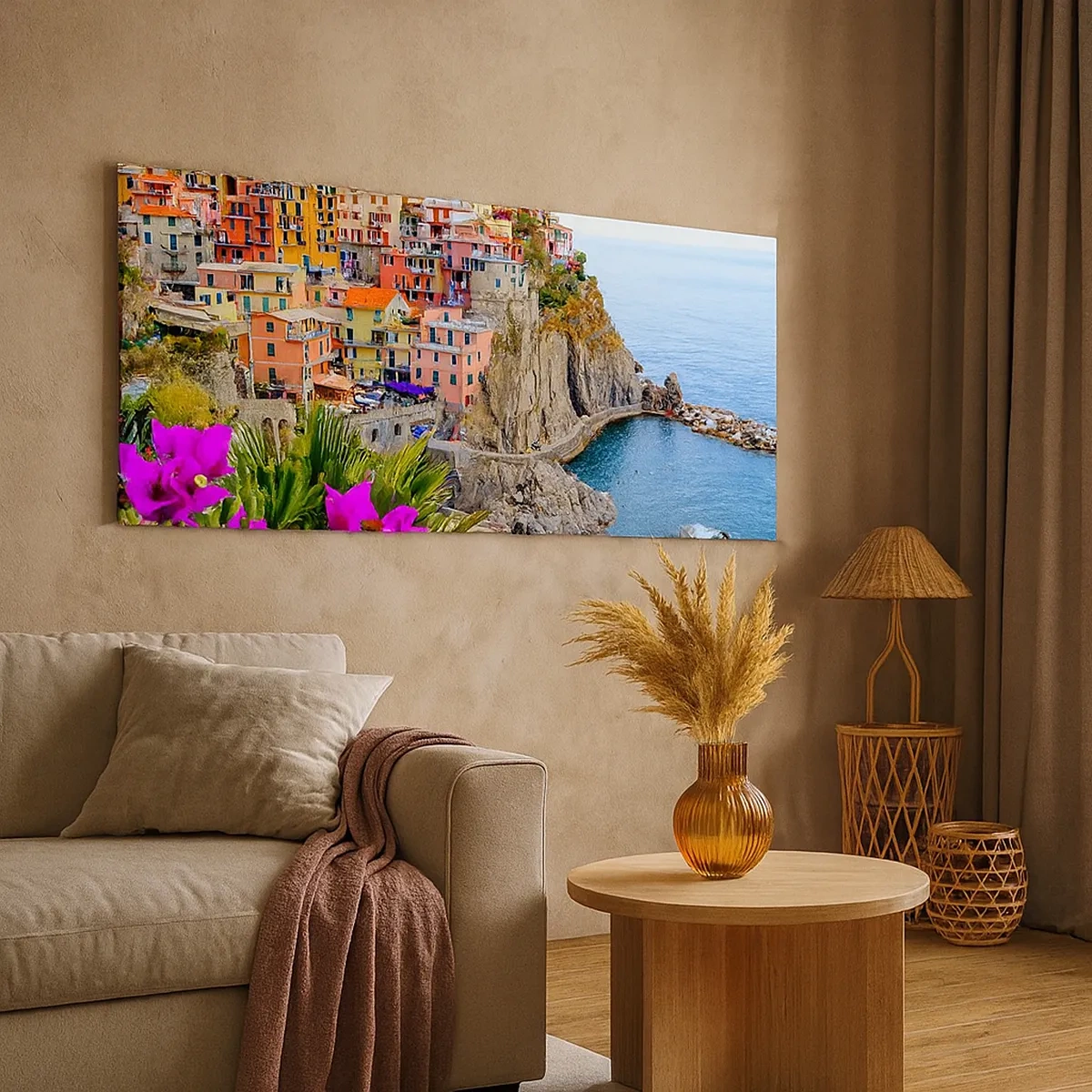 Tablou pe pânză - Un oraș care râde - 30x30 cm