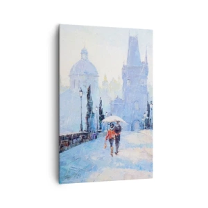 Tablou pe pânză - Probabil că am fost vrăjiți de ploaie - 80x120 cm