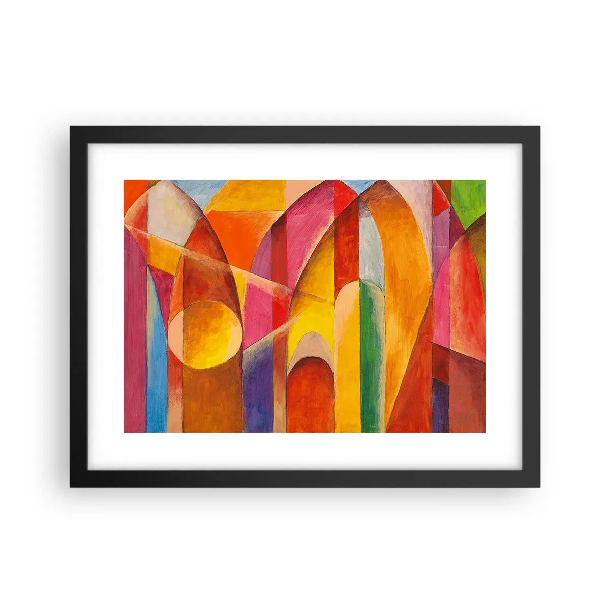 Poster în ramă neagră - Catedrala Soarelui - 40x30 cm