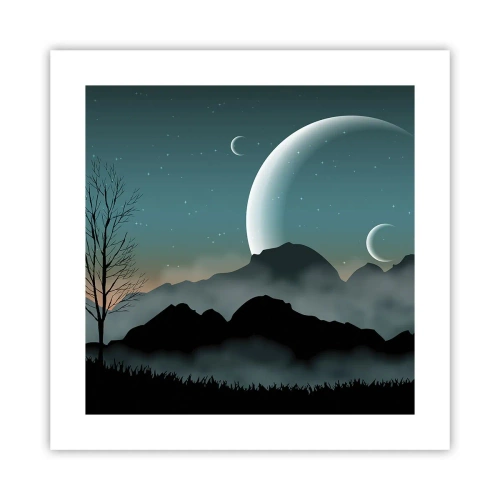 Poster - Carnavalul unei nopți înstelate - 40x40 cm