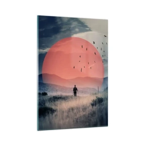 Tablou pe sticlă - Se simt bine acolo unde sunt - 80x120 cm