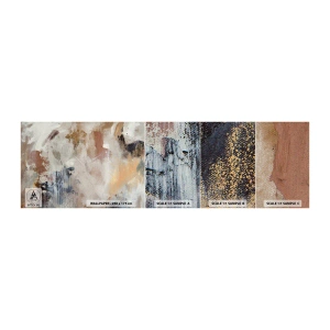 Mostră tapet autocolant Deluxe Sticker - Abstracție cețoasă - Bucată, Abstracția, Minimalism - 100x30 cm