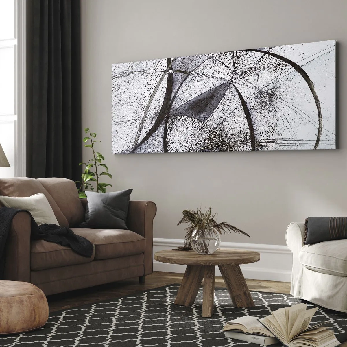 Tablou pe pânză - O fantezie futuristă - 100x40 cm