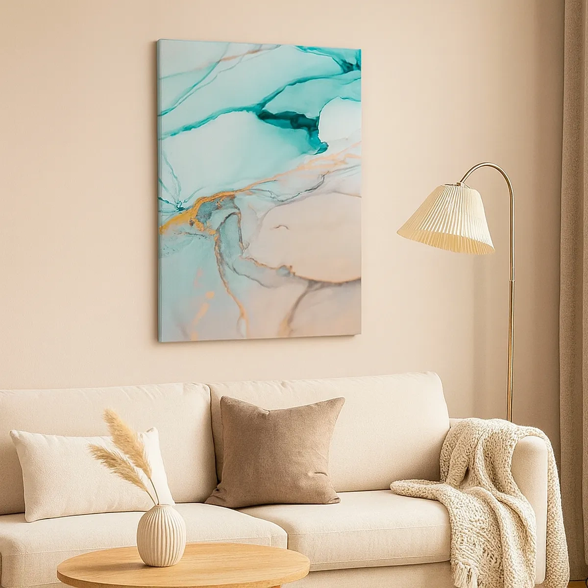 Tablou pe pânză - Dansul formelor și al culorilor - 50x70 cm