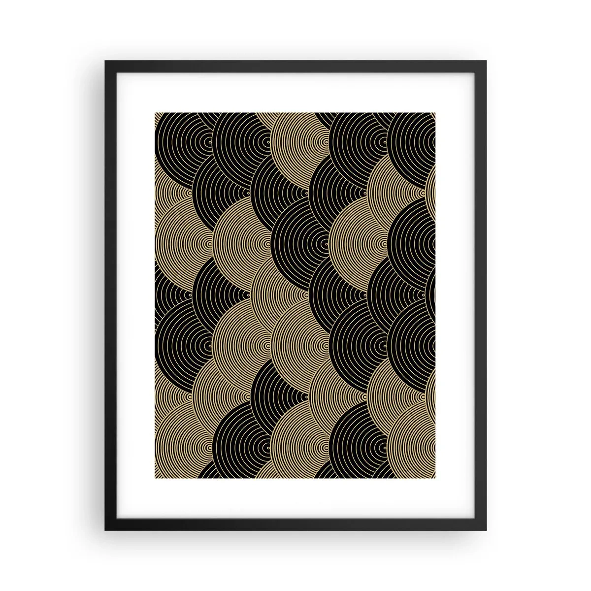 Poster în ramă neagră - Unitate în multiplicitate - 40x50 cm