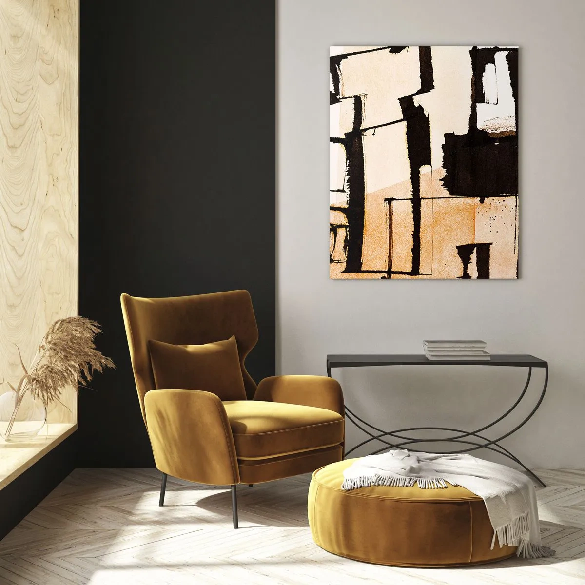 Tablou pe sticlă - Cu toate acestea, ordinea - 70x100 cm