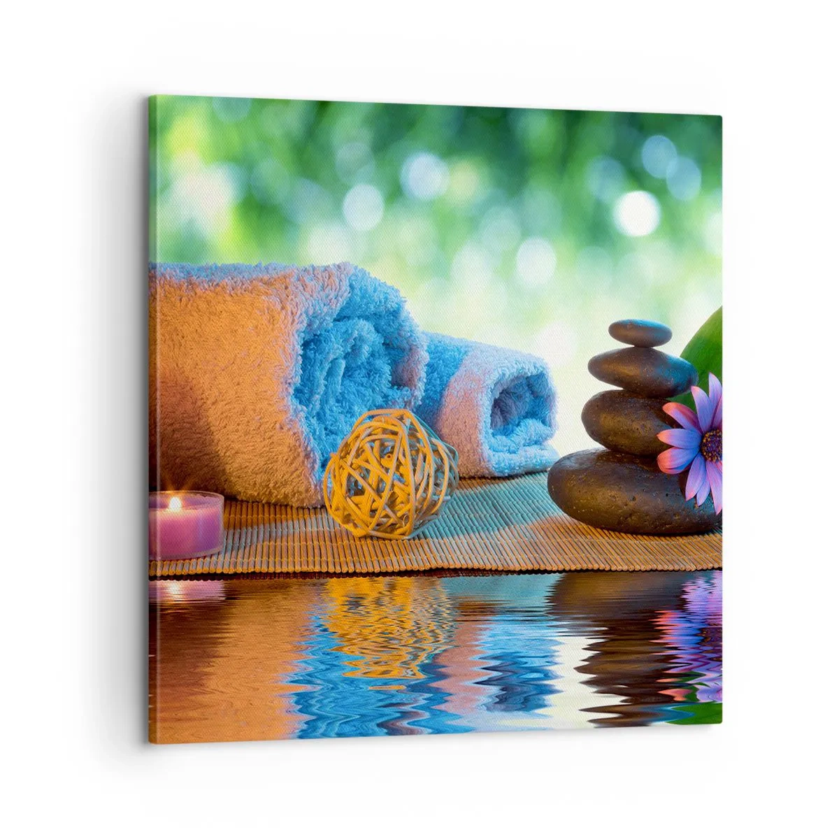 Tablou pe pânză - Timp pentru corp - 60x60 cm