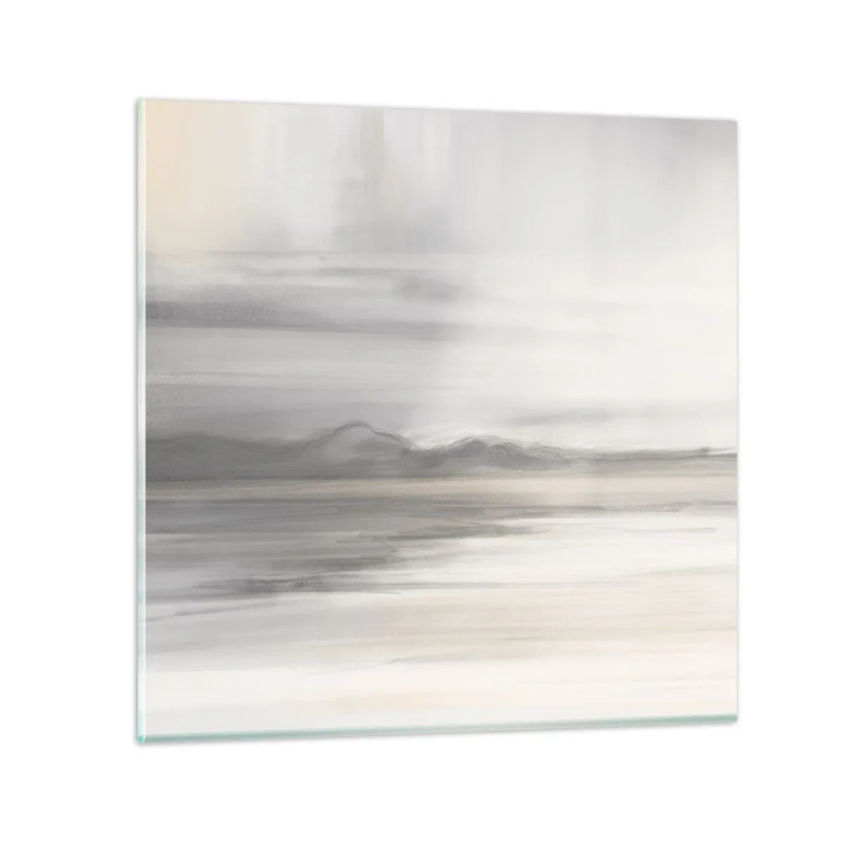 Tablou pe sticlă - Gândul îndepărtat - 30x30 cm